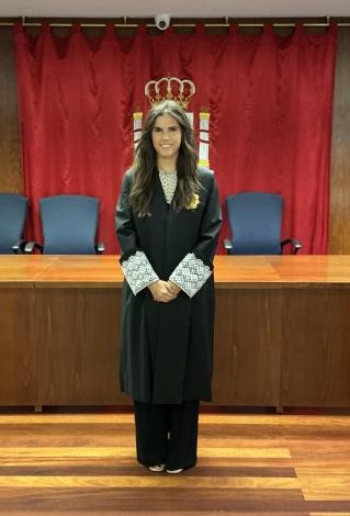 La nueva magistrada Andrea Elizalde Fernández 